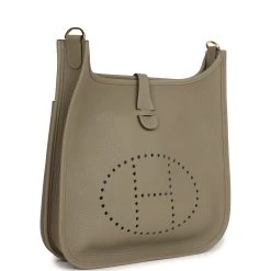 Hermès Hermes Evelyne III PM Sage Clemence Gold Hardware -Online Bag Store H E 231226 2 02