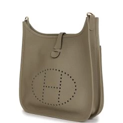 Hermès Hermes Evelyne III PM Sage Clemence Gold Hardware -Online Bag Store H E 231226 2 03