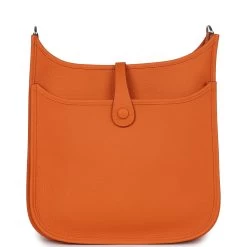 Hermès Hermes Evelyne III PM Orange Clemence Palladium Hardware -Online Bag Store H E 240103 1 05