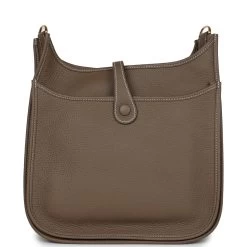 Hermès Hermes Evelyne III PM Etoupe Clemence Gold Hardware -Online Bag Store H E 240104 2 05