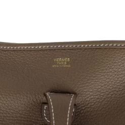 Hermès Hermes Evelyne III PM Etoupe Clemence Gold Hardware -Online Bag Store H E 240104 2 07