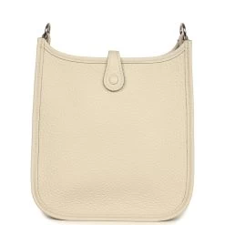 Hermès Hermes Evelyne TPM Beton Clemence Palladium Hardware 13 Hermès Hermes Evelyne TPM Beton Clemence Palladium Hardware -Online Bag Store H E 240122 1 CC 05