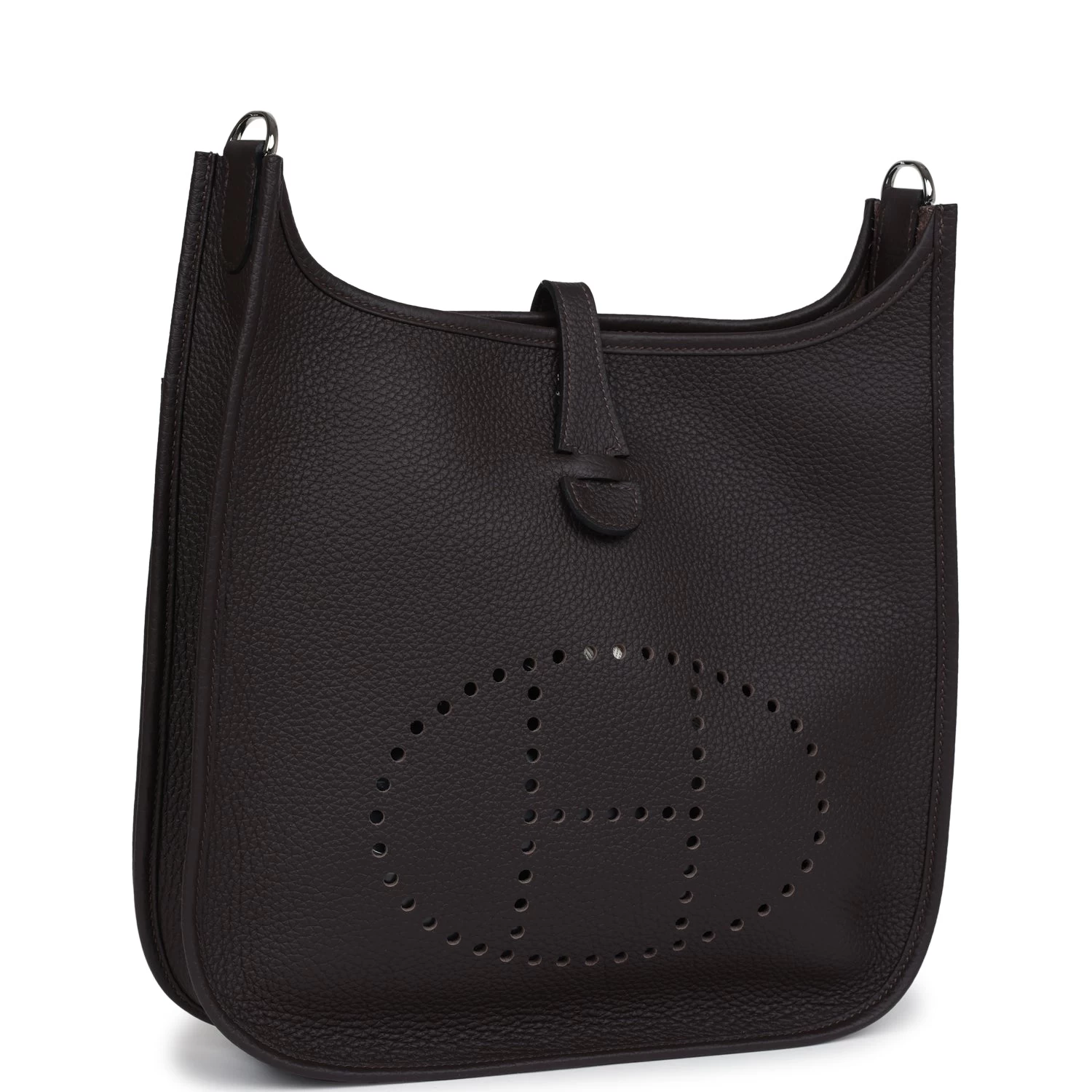 Hermès Hermes Evelyne III PM Macassar Clemence Palladium Hardware 4 Hermès Hermes Evelyne III PM Macassar Clemence Palladium Hardware - Image 2