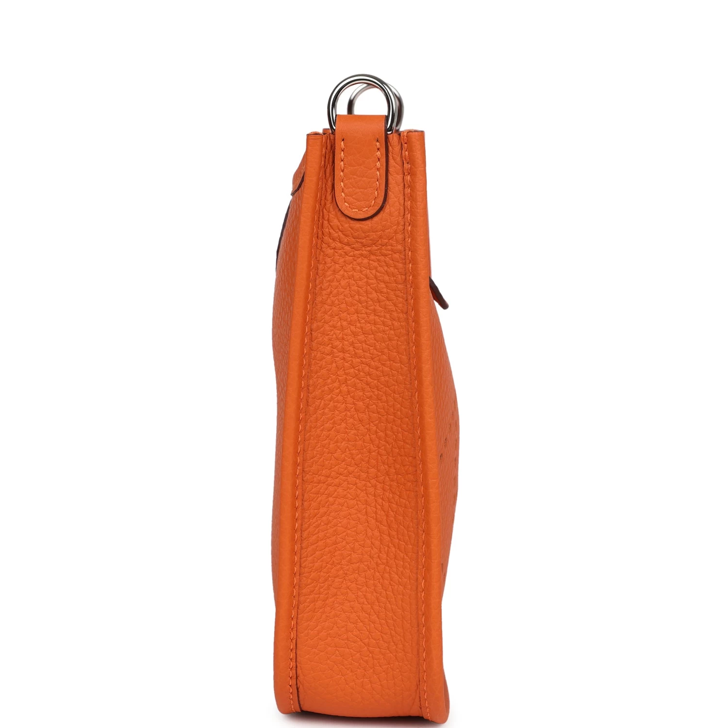 Hermès Hermes Evelyne TPM Orange Clemence Palladium Hardware 5 Hermès Hermes Evelyne TPM Orange Clemence Palladium Hardware - Image 3