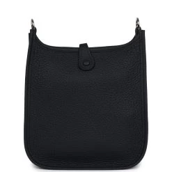 Hermès Hermes Evelyne TPM Black Clemence Palladium Hardware -Online Bag Store H E 240213 1 05