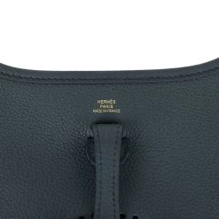 Hermès Hermes Evelyne TPM Vert Cypress Clemence Gold Hardware -Online Bag Store H E 240304 1 07