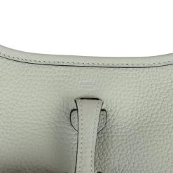 Hermès Hermes Evelyne TPM Gris Neve Clemence Palladium Hardware 16 Hermès Hermes Evelyne TPM Gris Neve Clemence Palladium Hardware -Online Bag Store H E 240314 1 SC 07