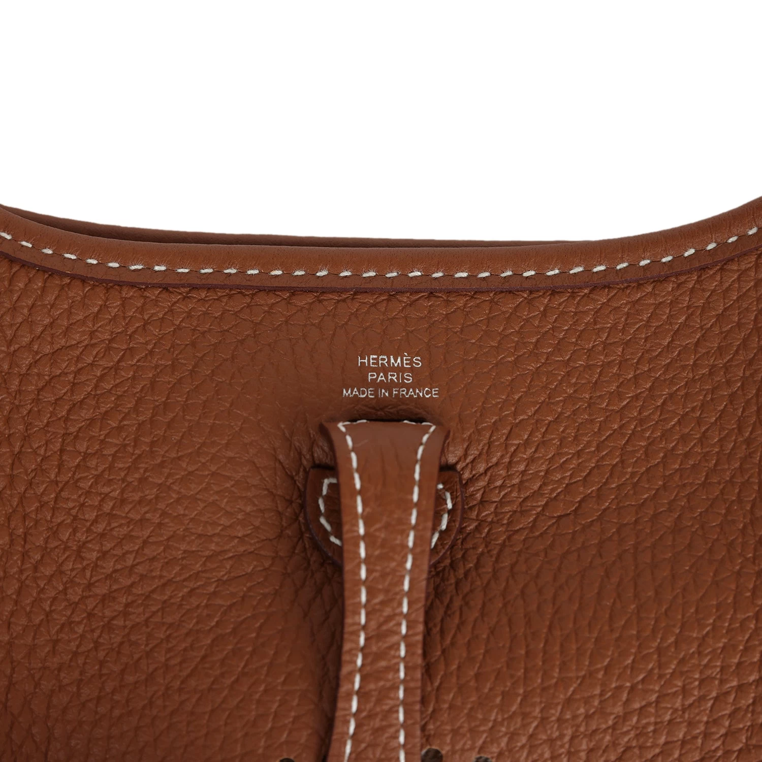 Hermès Hermes Evelyne TPM Gold Clemence Palladium Hardware 9 Hermès Hermes Evelyne TPM Gold Clemence Palladium Hardware - Image 7