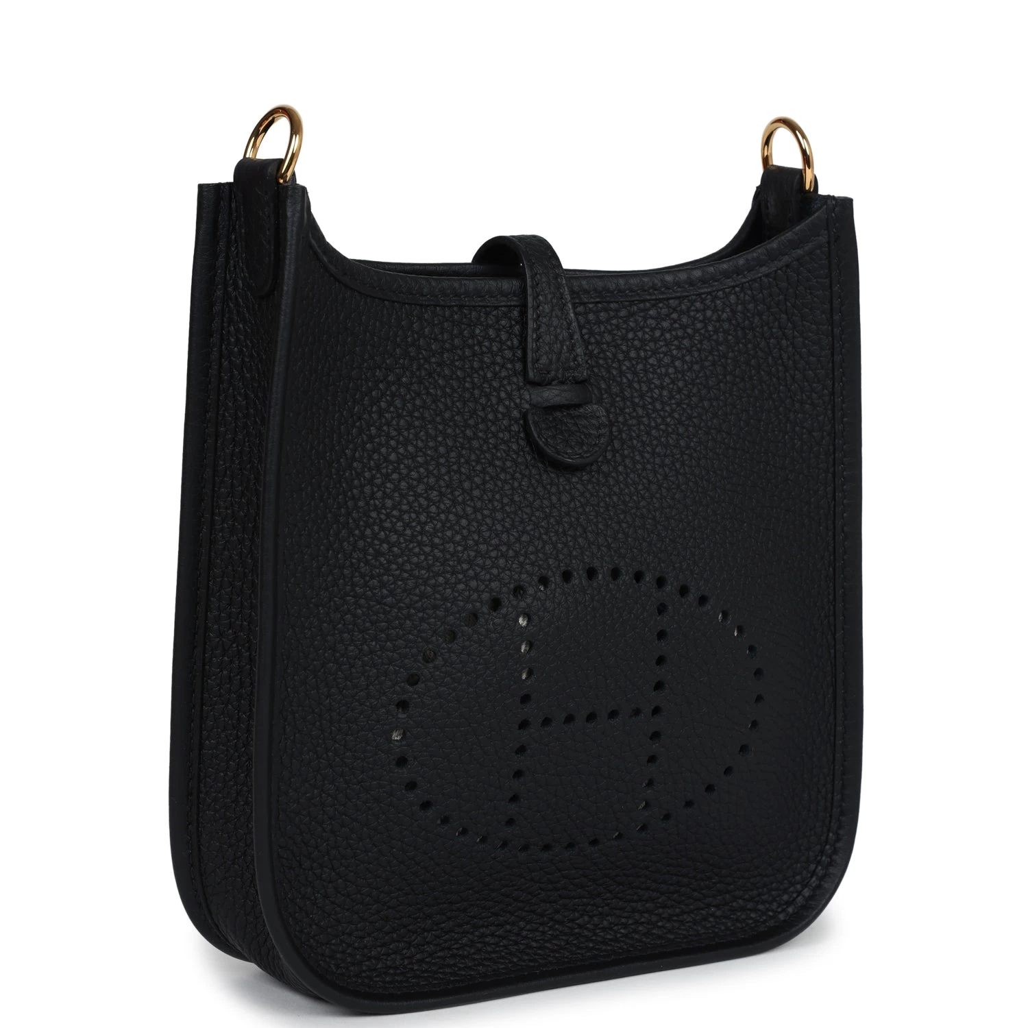 Hermès Hermes Evelyne TPM Black Clemence Gold Hardware 4 Hermès Hermes Evelyne TPM Black Clemence Gold Hardware - Image 2