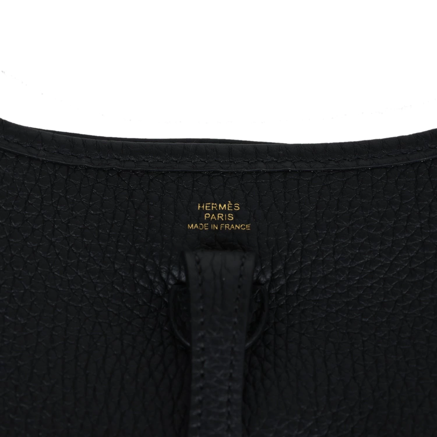 Hermès Hermes Evelyne TPM Black Clemence Gold Hardware 9 Hermès Hermes Evelyne TPM Black Clemence Gold Hardware - Image 7