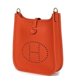 Hermès Hermes Evelyne TPM Feu Clemence Gold Hardware -Online Bag Store H E 240314 5 03