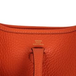 Hermès Hermes Evelyne TPM Feu Clemence Gold Hardware -Online Bag Store H E 240314 5 07