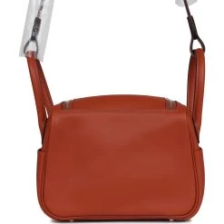 Hermès Hermes Mini Lindy Cuivre And Rose Texas Verso Swift Palladium Hardware -Online Bag Store H FBSLG 011723 1 05