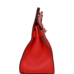 Hermès Hermes Jypsiere 28 Rouge De Coeur Clemence Palladium Hardware -Online Bag Store H FBSLG 022123 1 NM 04