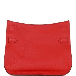 Hermès Hermes Jypsiere 28 Rouge De Coeur Clemence Palladium Hardware -Online Bag Store H FBSLG 022123 1 NM 05