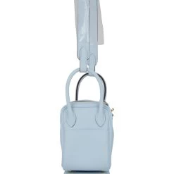 Hermès Hermes Mini Lindy Bleu Brume Swift Gold Hardware -Online Bag Store H FBSLG 032322 1 04