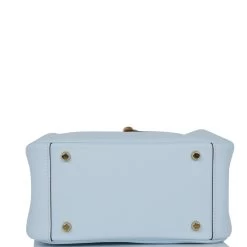 Hermès Hermes Mini Lindy Bleu Brume Swift Gold Hardware -Online Bag Store H FBSLG 032322 1 07