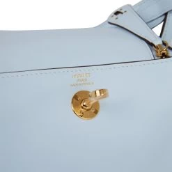 Hermès Hermes Mini Lindy Bleu Brume Swift Gold Hardware -Online Bag Store H FBSLG 032322 1 08