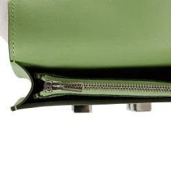 Hermès Hermes Constance Slim Wallet Vert Criquet Epsom Palladium Hardware -Online Bag Store H FBSLG 042622 2 10