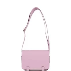 Hermès Hermes Geta Mauve Sylvestre Chevre Palladium Hardware -Online Bag Store H FBSLG 042622 6 01