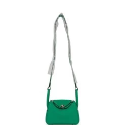 Hermès Hermes Mini Lindy Menthe Clemence Palladium Hardware -Online Bag Store H FBSLG 051322 1 01