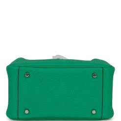 Hermès Hermes Mini Lindy Menthe Clemence Palladium Hardware -Online Bag Store H FBSLG 051322 1 07