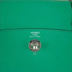 Hermès Hermes Mini Lindy Menthe Clemence Palladium Hardware -Online Bag Store H FBSLG 051322 1 08