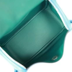 Hermès Hermes Lindy 26 Bleu Zanzibar Verso Clemence Palladium Hardware -Online Bag Store H FBSLG 072022 3 08