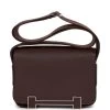 Hermès Hermes Geta Rouge Sellier Chevre Palladium Hardware -Online Bag Store H FBSLG 080522 1 01