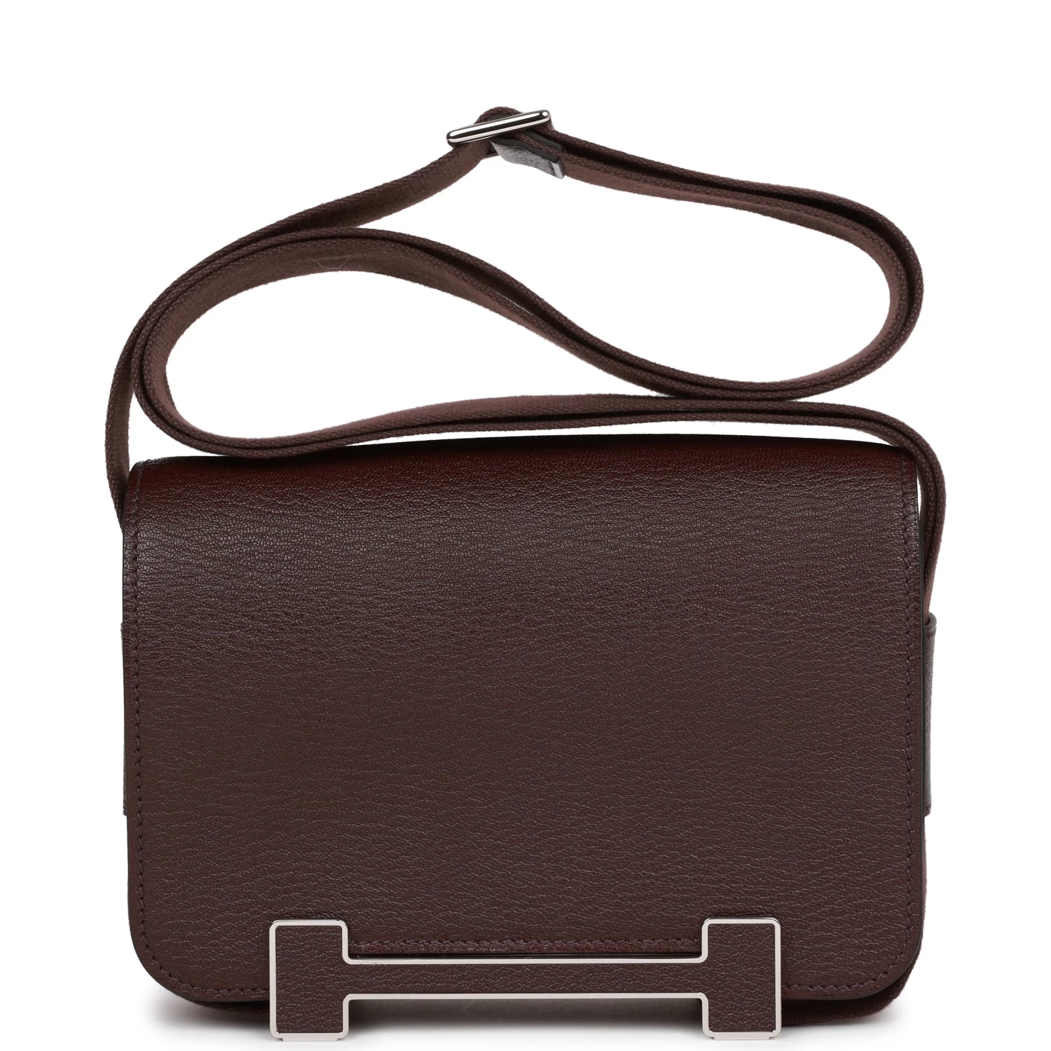 Hermès Hermes Geta Rouge Sellier Chevre Palladium Hardware 7 Hermès Hermes Geta Rouge Sellier Chevre Palladium Hardware - Image 5