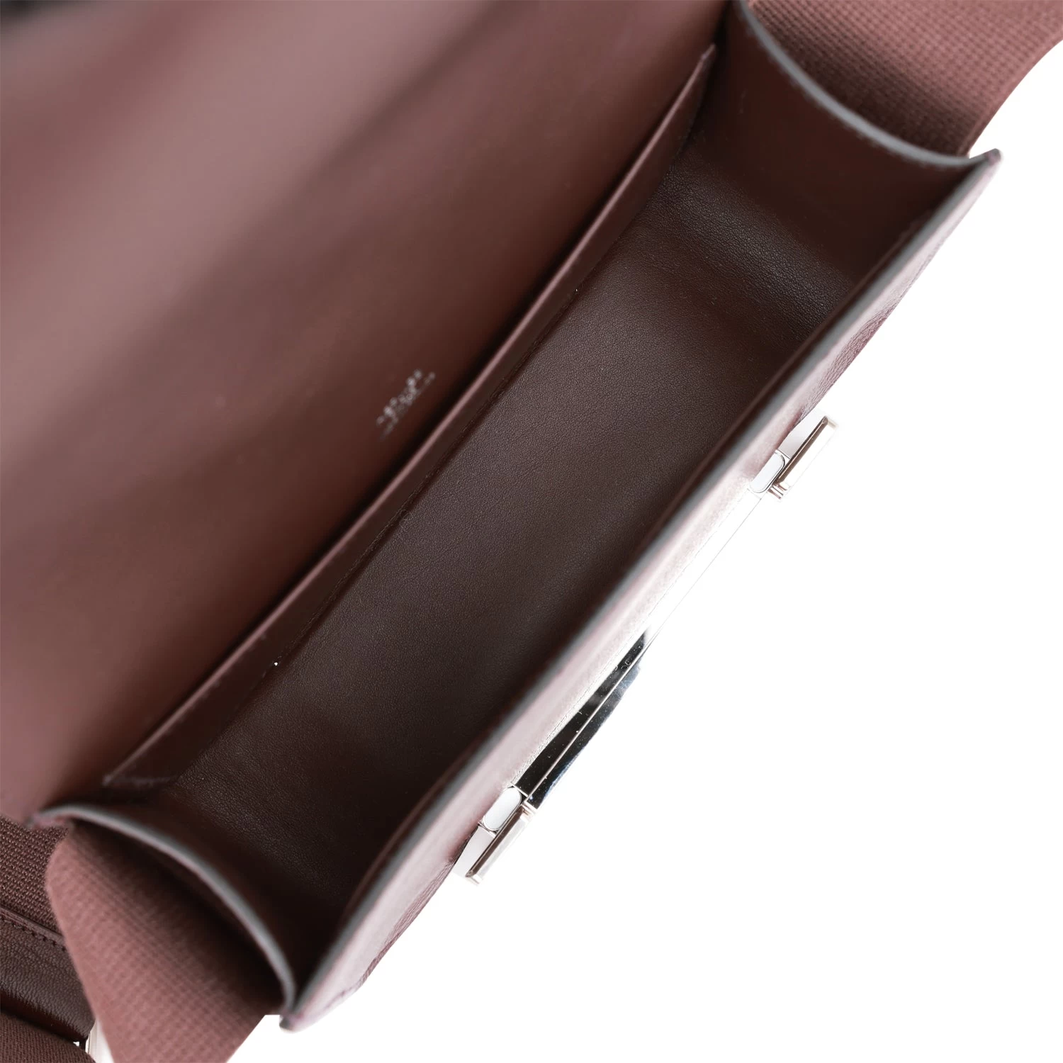 Hermès Hermes Geta Rouge Sellier Chevre Palladium Hardware 11 Hermès Hermes Geta Rouge Sellier Chevre Palladium Hardware - Image 9