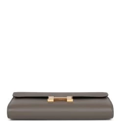 Hermès Hermes Constance Wallet To Go Gris Meyer Epsom Gold Hardware 16 Hermès Hermes Constance Wallet To Go Gris Meyer Epsom Gold Hardware -Online Bag Store H FBSLG 083122 1 06