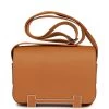 Hermès Hermes Geta Caramel Chevre Palladium Hardware -Online Bag Store H FBSLG 092222 1 01