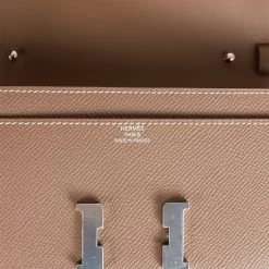 Hermès Hermes Constance Wallet To Go Etoupe Epsom Palladium Hardware 17 Hermès Hermes Constance Wallet To Go Etoupe Epsom Palladium Hardware -Online Bag Store H FBSLG 100722 2 07