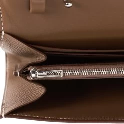 Hermès Hermes Constance Wallet To Go Etoupe Epsom Palladium Hardware 19 Hermès Hermes Constance Wallet To Go Etoupe Epsom Palladium Hardware -Online Bag Store H FBSLG 100722 2 09