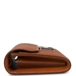 Hermès Hermes Constance Wallet To Go Gold Epsom Palladium Hardware -Online Bag Store H FBSLG 101722 2 05