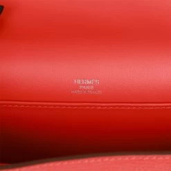 Hermès Hermes Geta Capucine Chevre Palladium Hardware -Online Bag Store H FBSLG 101822 1 08