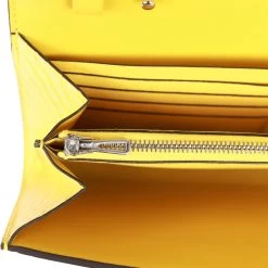 Hermès Hermes Constance Wallet To Go Mimosa Matte Alligator Palladium Hardware -Online Bag Store H FBSLG 102422 2 LA 09