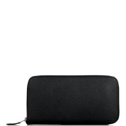 Hermès Hermes Azap Classique Wallet Black Epsom Palladium Hardware -Online Bag Store H FBSLG 111021 1 3
