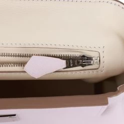 Hermès Hermes Mini 24/24 Bag Mauve Pale Verso Evercolor And Swift Palladium Hardware -Online Bag Store H FBSLG 111022 1 08