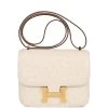 Hermès Hermes Constance 18 Nata Ostrich Gold Hardware -Online Bag Store H FBSLG 111522 1 FS 01