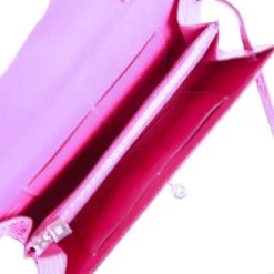 Hermès Pre-owned Hermes Kelly Wallet To Go Rose Scheherazade Shiny Alligator Palladium Hardware -Online Bag Store H FBSLG 122722 2 MX 08