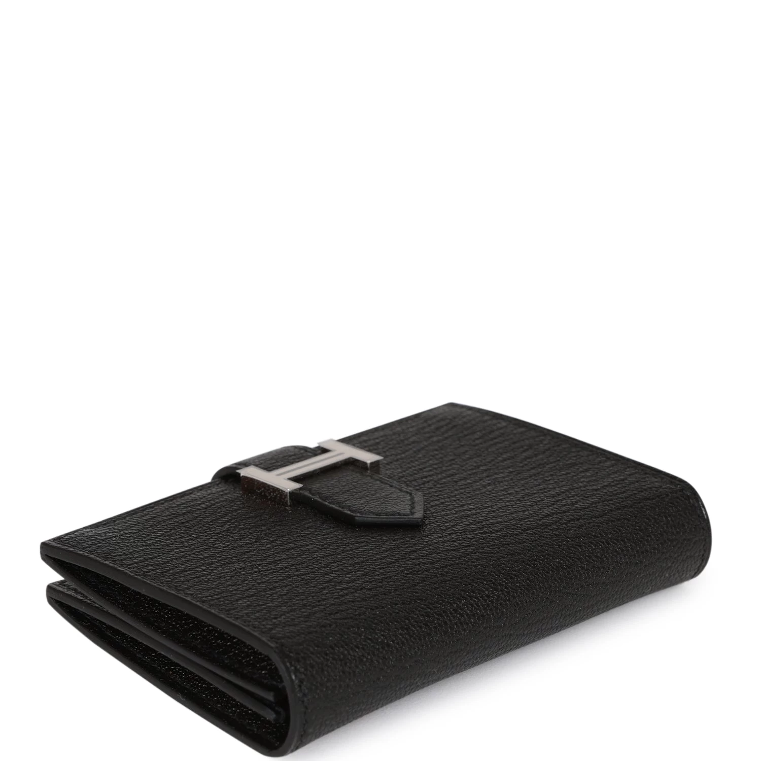 Hermès Hermes Bearn Card Holder Wallet Black Chevre Palladium Hardware 5 Hermès Hermes Bearn Card Holder Wallet Black Chevre Palladium Hardware - Image 3