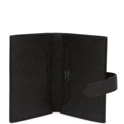 Hermès Hermes Bearn Card Holder Wallet Black Chevre Palladium Hardware 16 Hermès Hermes Bearn Card Holder Wallet Black Chevre Palladium Hardware -Online Bag Store H FBSLG 230227 2 07