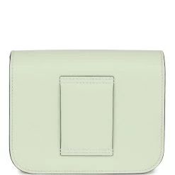 Hermès Hermes Constance Slim Wallet Vert Fizz Evercolor Palladium Hardware 14 Hermès Hermes Constance Slim Wallet Vert Fizz Evercolor Palladium Hardware -Online Bag Store H FBSLG 230302 3 RT 05