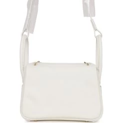 Hermès Hermes Mini Lindy White Swift Gold Hardware 14 Hermès Hermes Mini Lindy White Swift Gold Hardware -Online Bag Store H FBSLG 230306 2 06