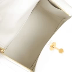 Hermès Hermes Mini Lindy White Swift Gold Hardware 19 Hermès Hermes Mini Lindy White Swift Gold Hardware -Online Bag Store H FBSLG 230306 2 09