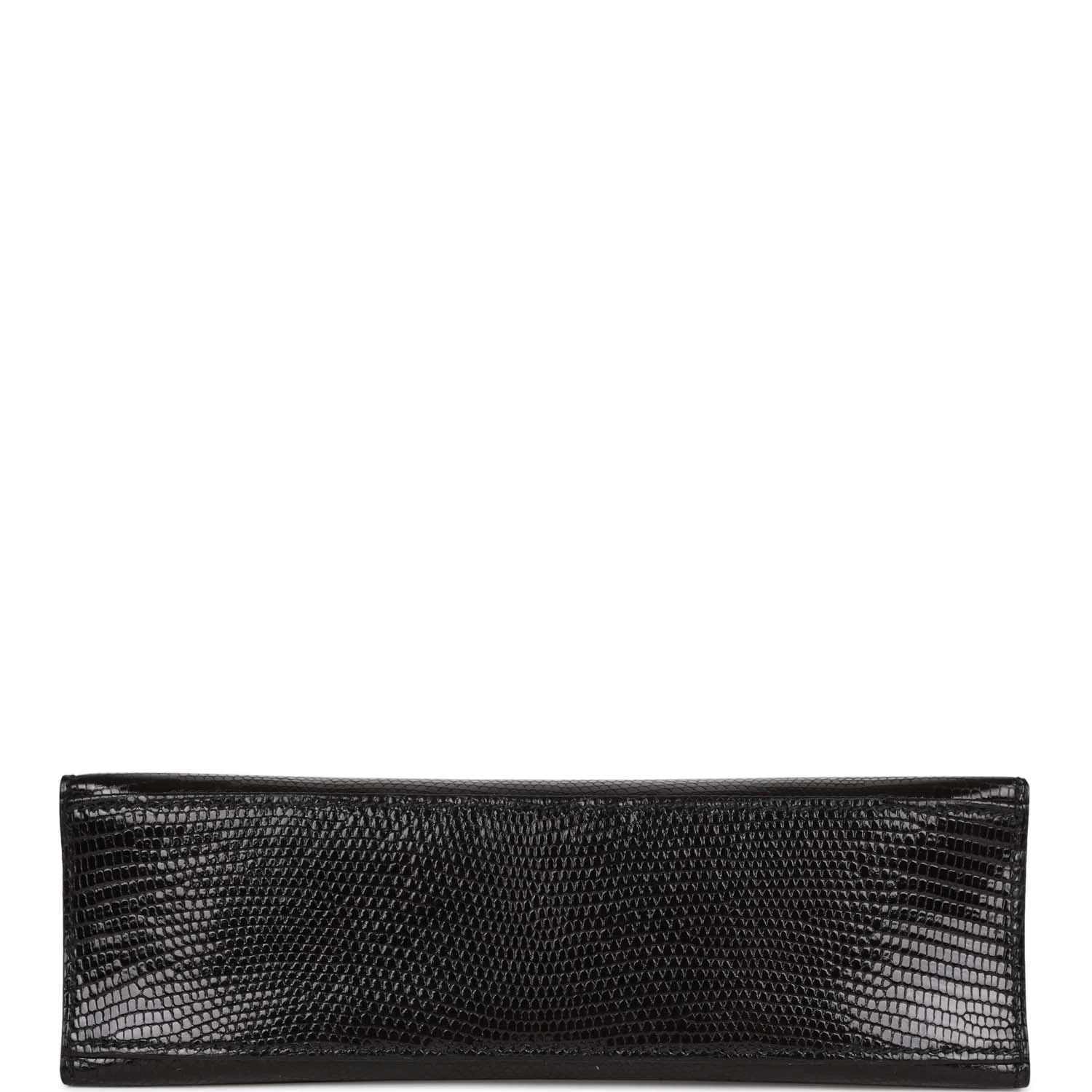 Hermès Hermes Kelly Pochette Black Lizard Ruthenium Hardware 8 Hermès Hermes Kelly Pochette Black Lizard Ruthenium Hardware - Image 6