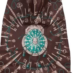 Hermès Hermes Les Cles Silky Pop Tote Chocolate Evercolor Palladium Hardware -Online Bag Store H FBSLG 230410 1 DR 02