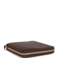 Hermès Hermes Les Cles Silky Pop Tote Chocolate Evercolor Palladium Hardware -Online Bag Store H FBSLG 230410 1 DR 12